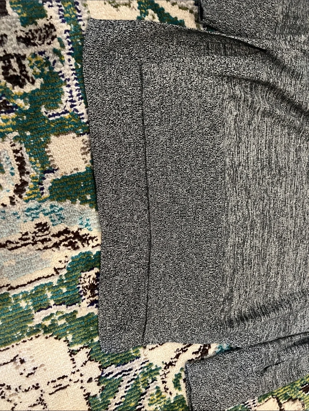 Banana Republic Men's Charcoal Heather V-Neck Sweater